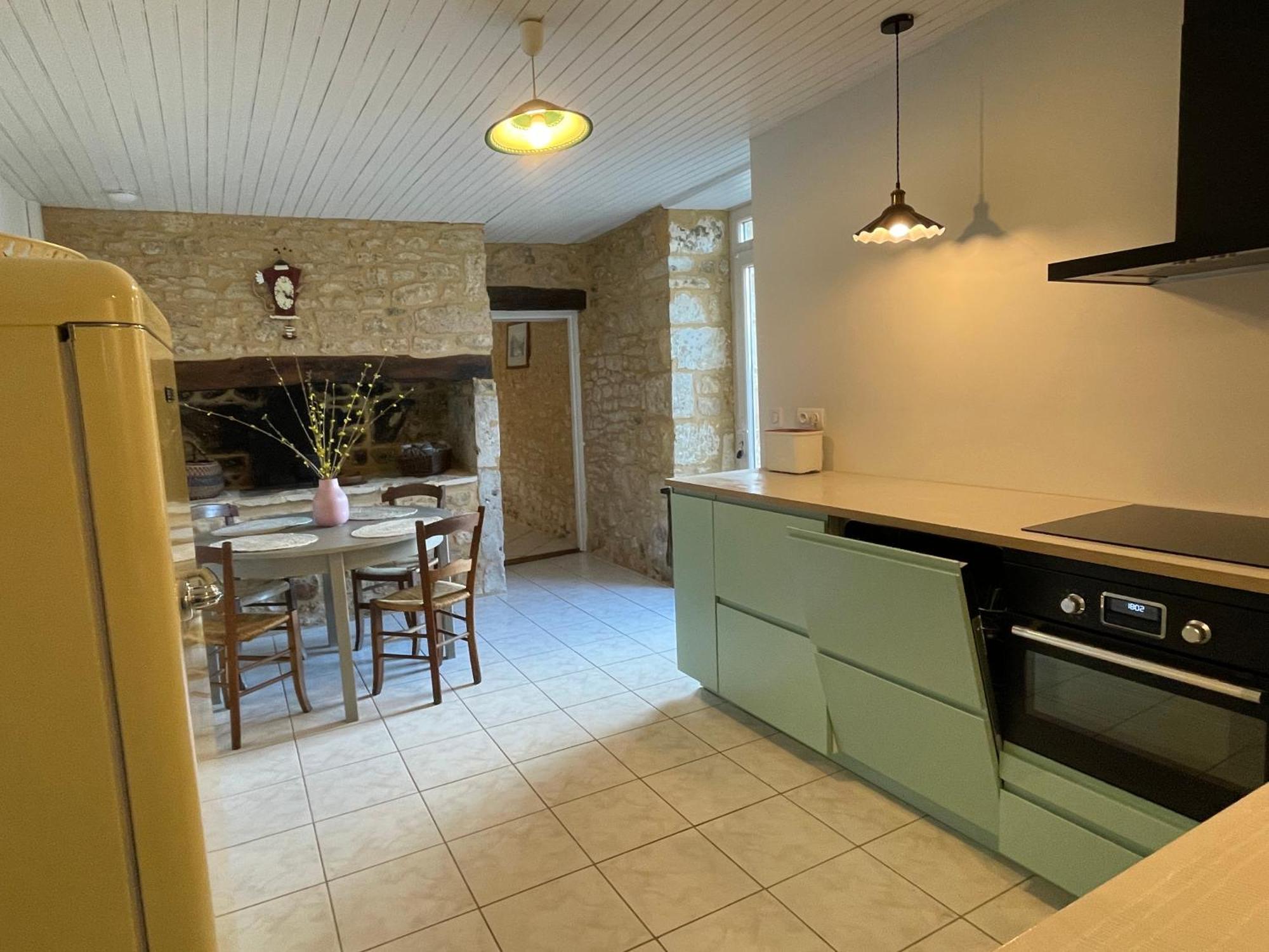 Holidayhome For 6 Persons At Ferme La Geneste 库比加罗克 外观 照片